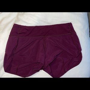 Purple LuluLemon Shorts